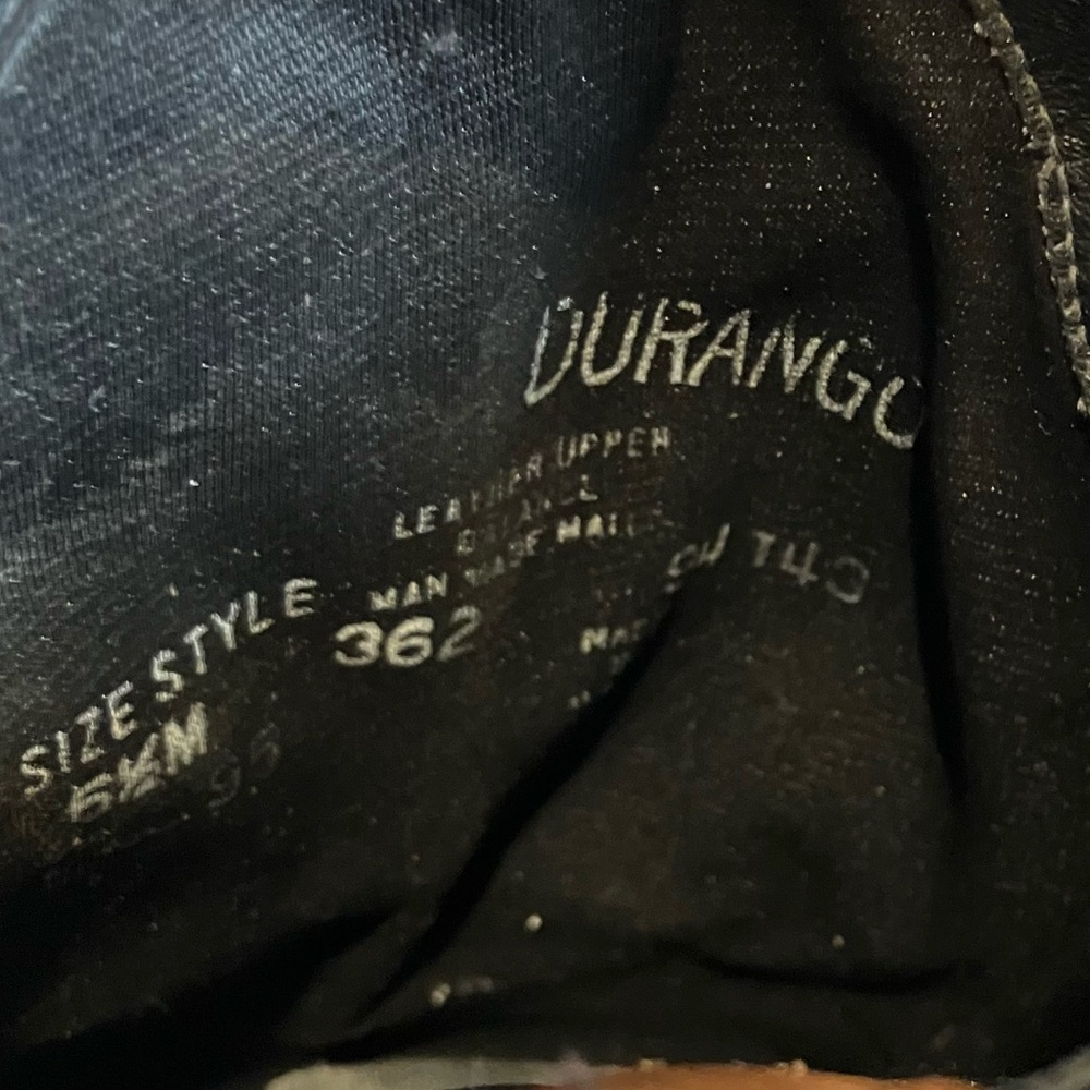 Durango | Fringed Leather Western Boots w/ J Snip Toe - Picture 10 of 13